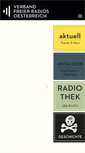 Mobile Screenshot of freie-radios.at