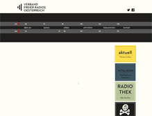 Tablet Screenshot of freie-radios.at